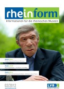 Titelblatt der Zeitschrift 'rheinform'. Ausgabe 2/2012