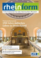 Das Titelbild der Zeitschrift: Innenraumansicht der Alten Synagoge Essen, Blick in die Kuppel &copy; Peter Prengel; Stadt Essen